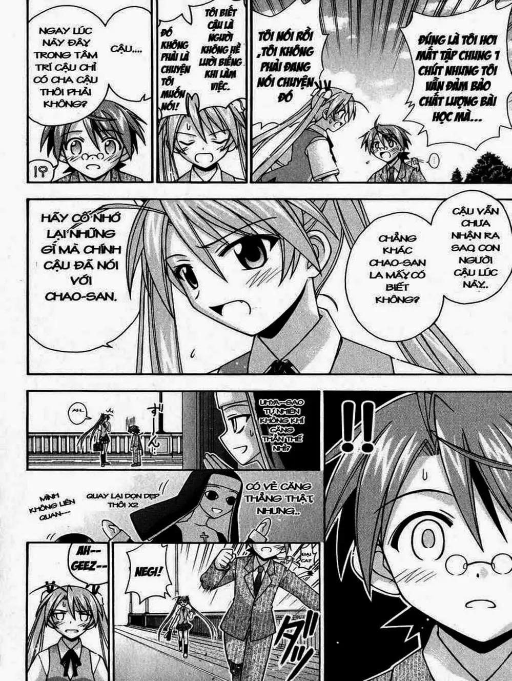 Truyện Tranh Pháp Sư Tí Hon Negima - Mahou Sensei Negima! trang 10