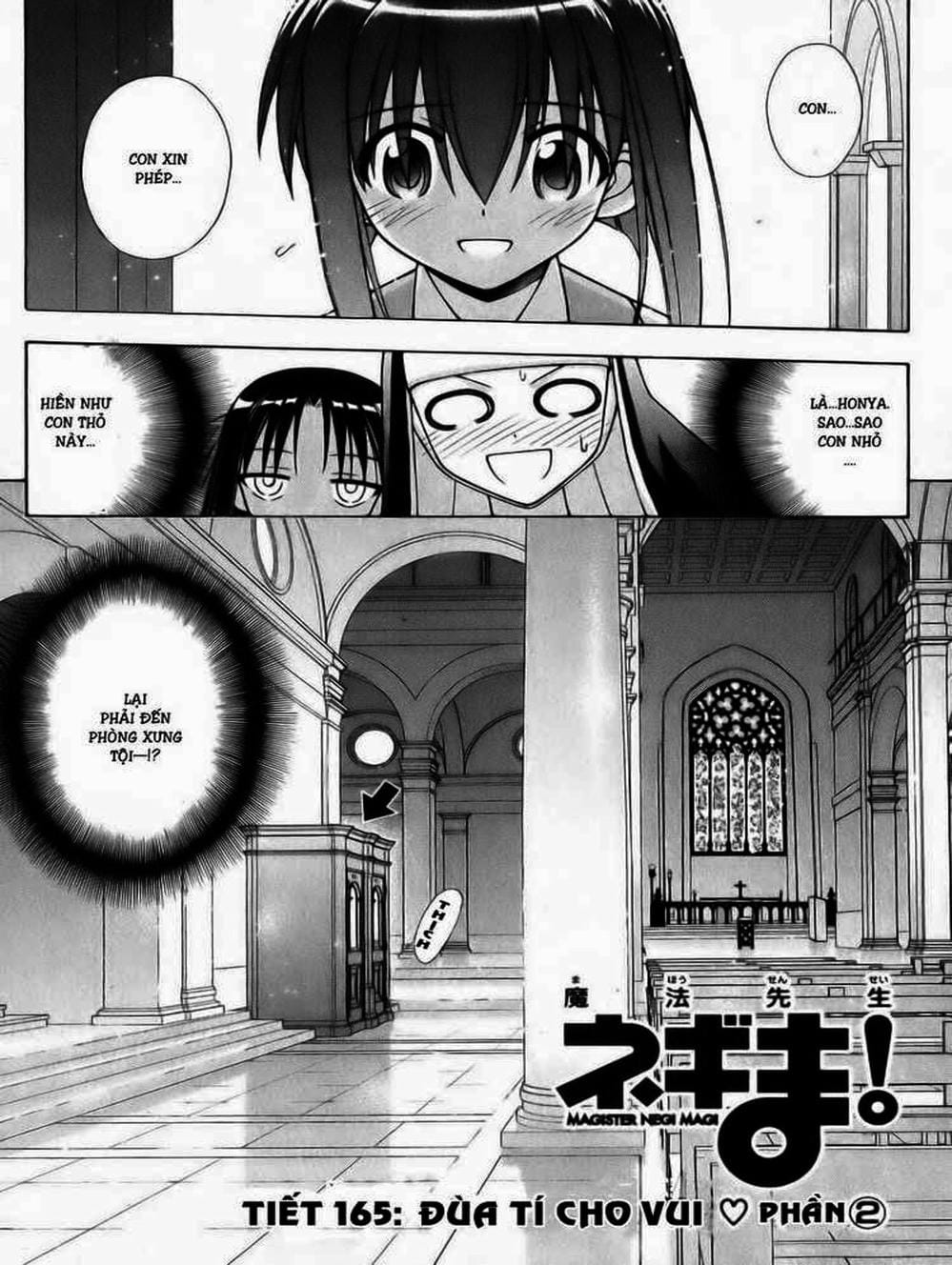 Truyện Tranh Pháp Sư Tí Hon Negima - Mahou Sensei Negima! trang 10