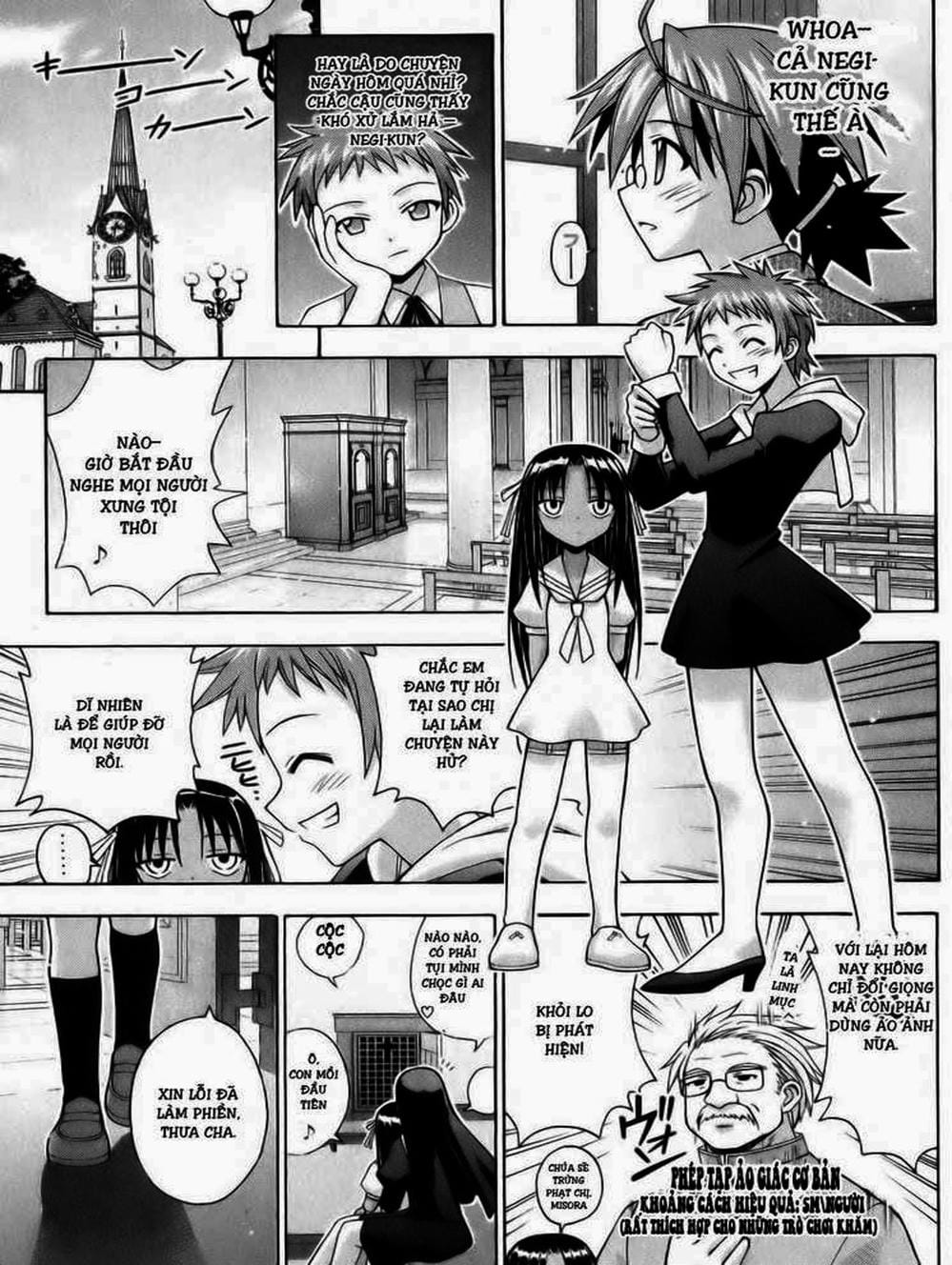 Truyện Tranh Pháp Sư Tí Hon Negima - Mahou Sensei Negima! trang 10