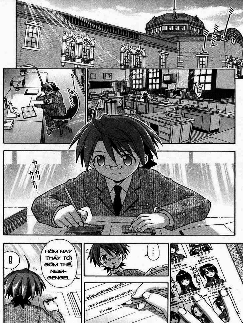 Truyện Tranh Pháp Sư Tí Hon Negima - Mahou Sensei Negima! trang 10