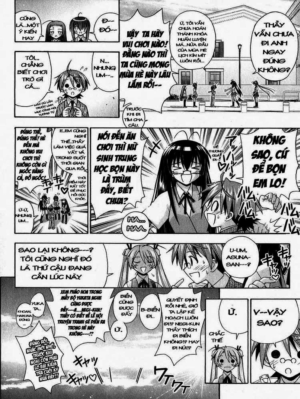 Truyện Tranh Pháp Sư Tí Hon Negima - Mahou Sensei Negima! trang 10