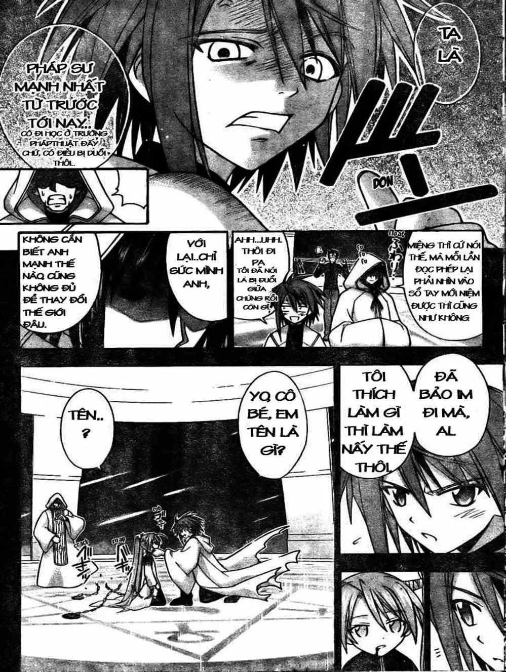 Truyện Tranh Pháp Sư Tí Hon Negima - Mahou Sensei Negima! trang 10