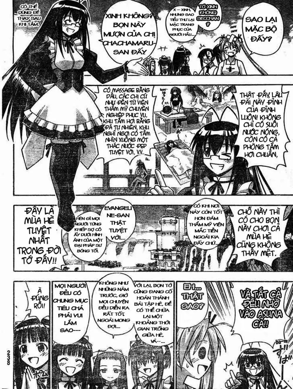 Truyện Tranh Pháp Sư Tí Hon Negima - Mahou Sensei Negima! trang 10