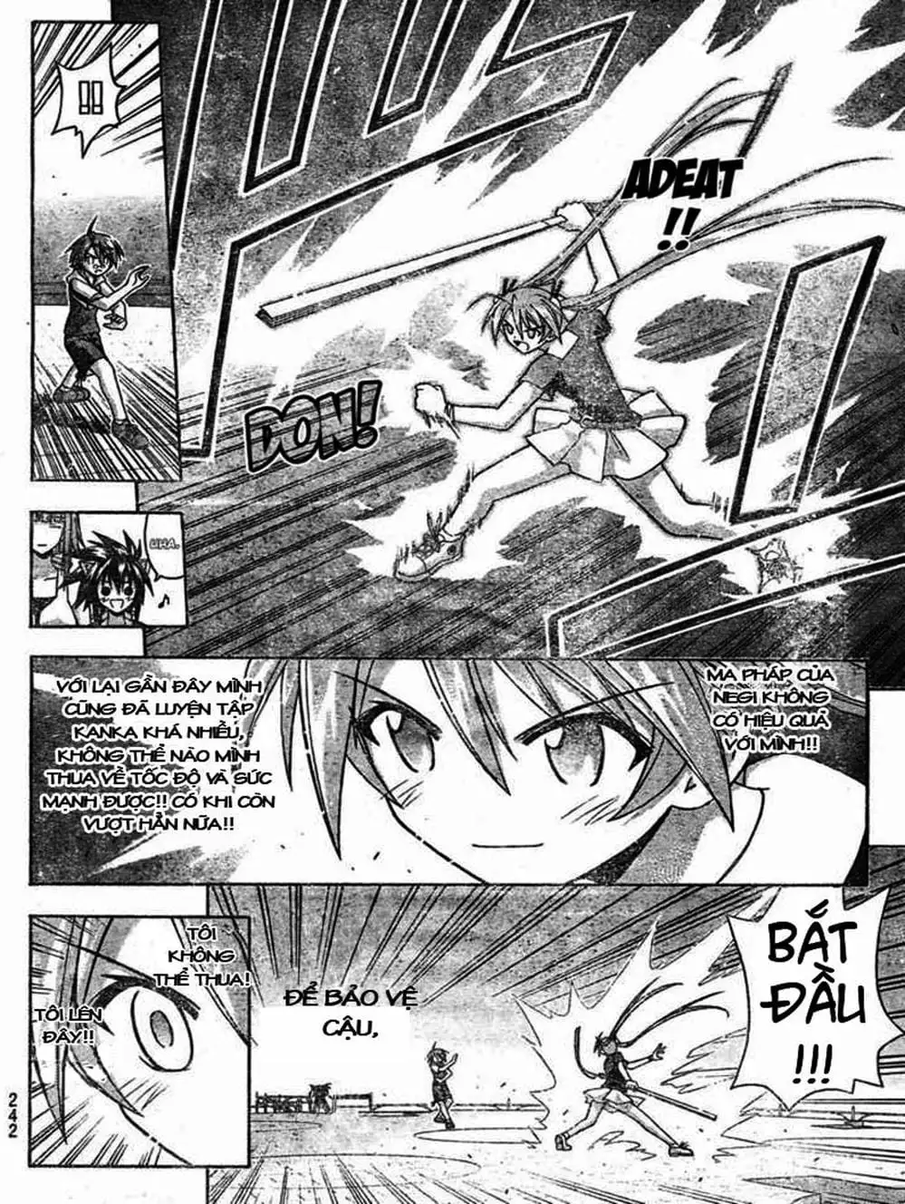 Truyện Tranh Pháp Sư Tí Hon Negima - Mahou Sensei Negima! trang 10