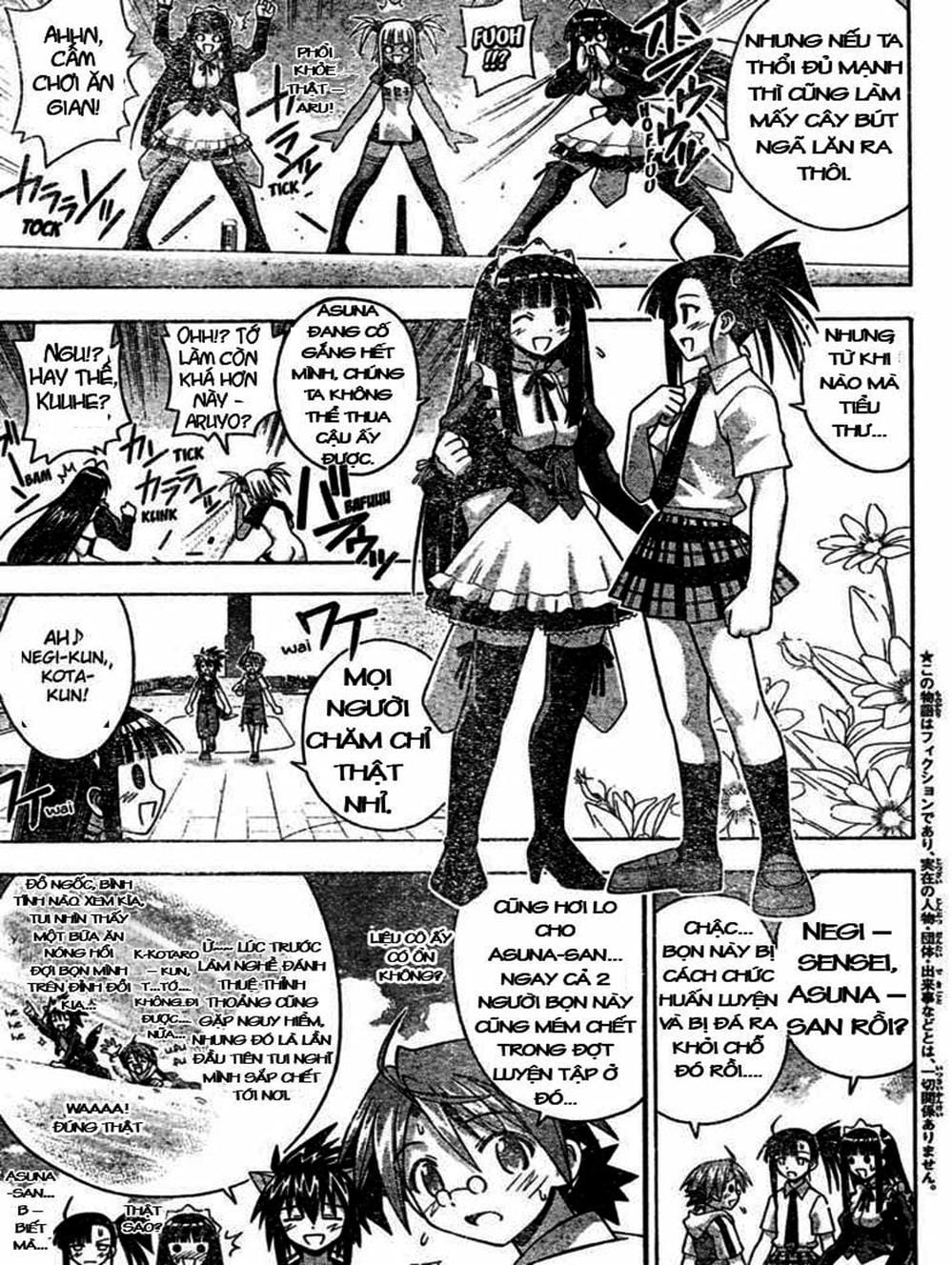 Truyện Tranh Pháp Sư Tí Hon Negima - Mahou Sensei Negima! trang 10