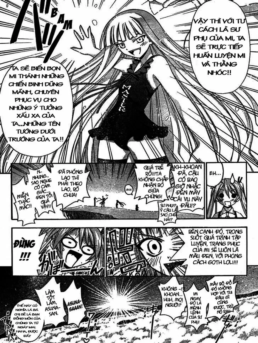 Truyện Tranh Pháp Sư Tí Hon Negima - Mahou Sensei Negima! trang 10