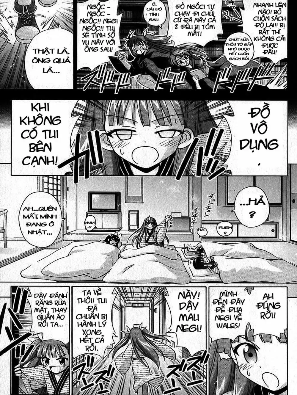 Truyện Tranh Pháp Sư Tí Hon Negima - Mahou Sensei Negima! trang 10