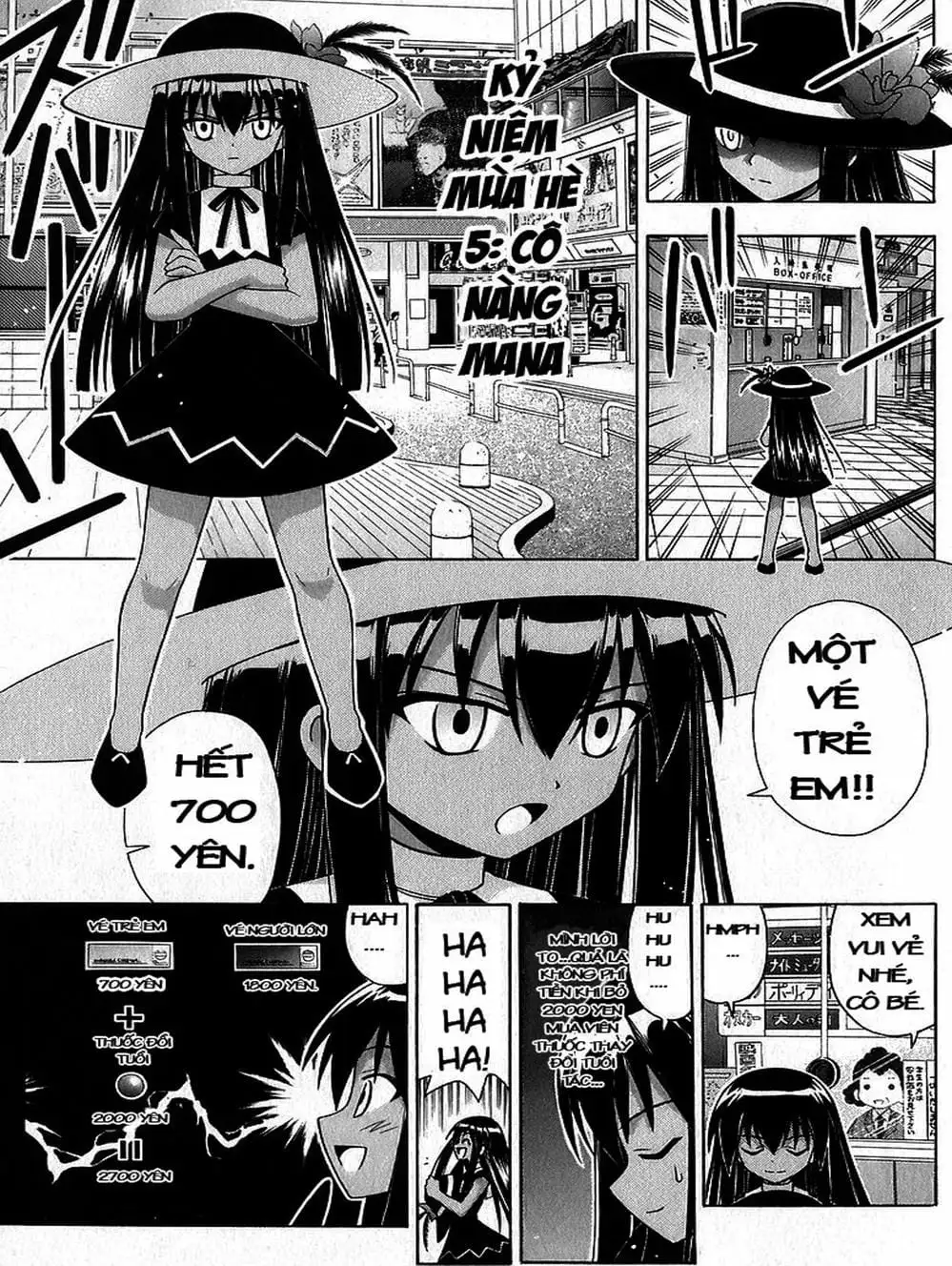 Truyện Tranh Pháp Sư Tí Hon Negima - Mahou Sensei Negima! trang 10
