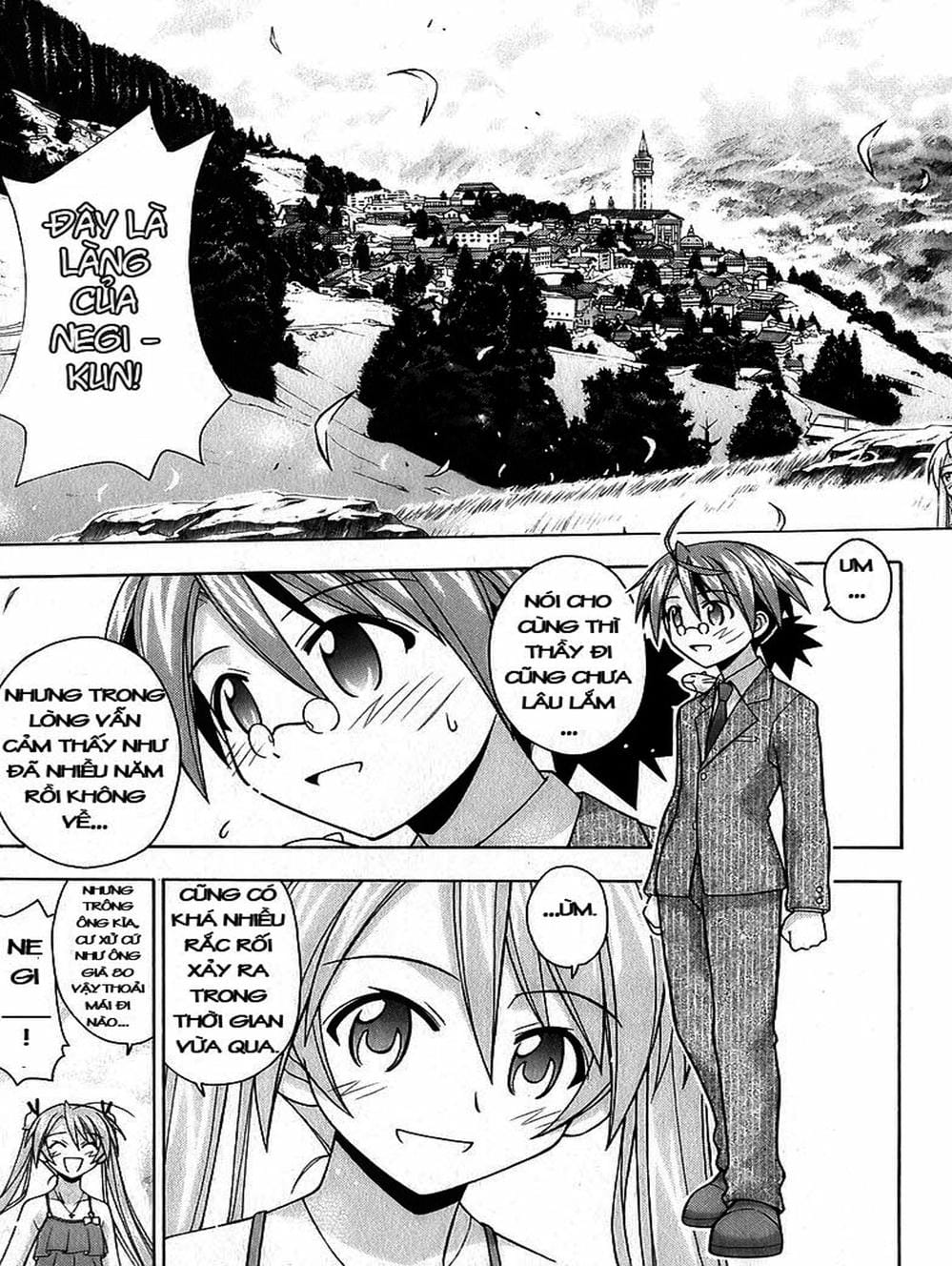 Truyện Tranh Pháp Sư Tí Hon Negima - Mahou Sensei Negima! trang 10