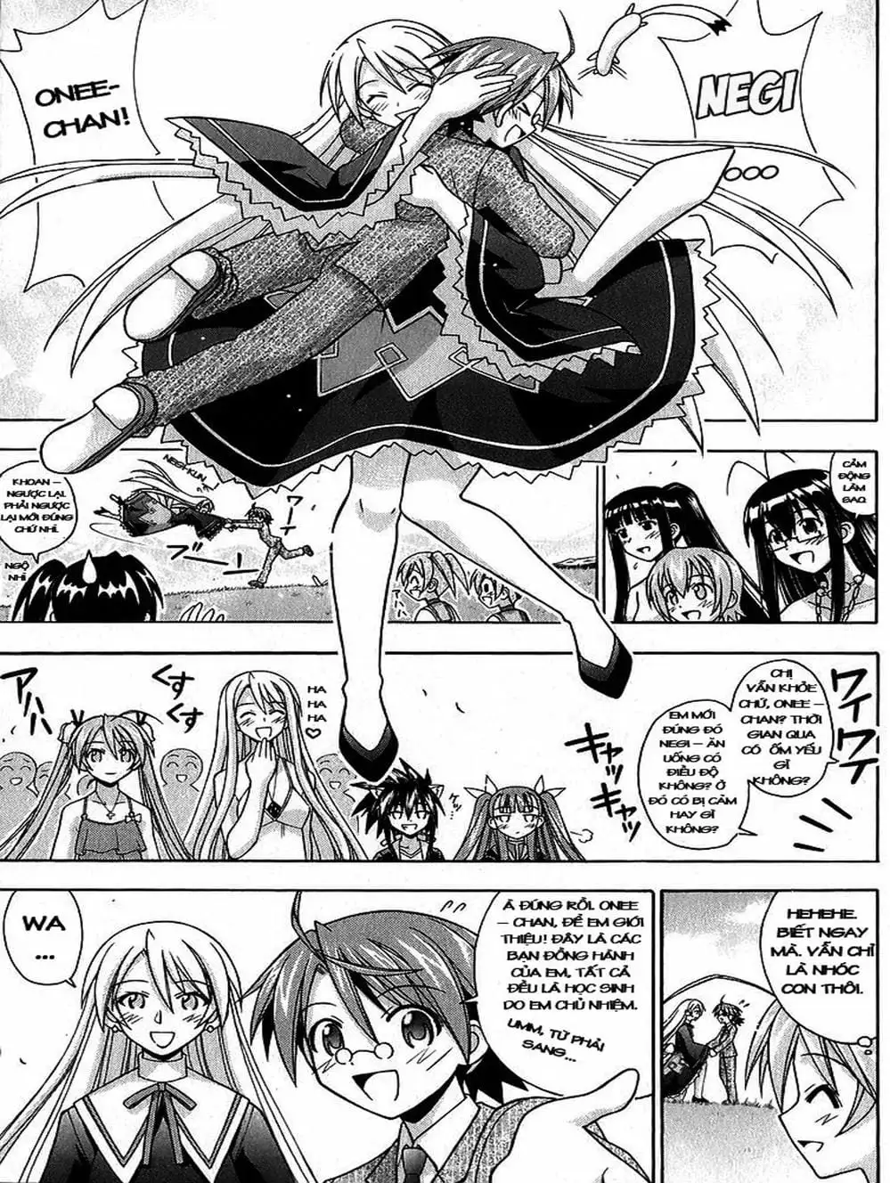 Truyện Tranh Pháp Sư Tí Hon Negima - Mahou Sensei Negima! trang 10