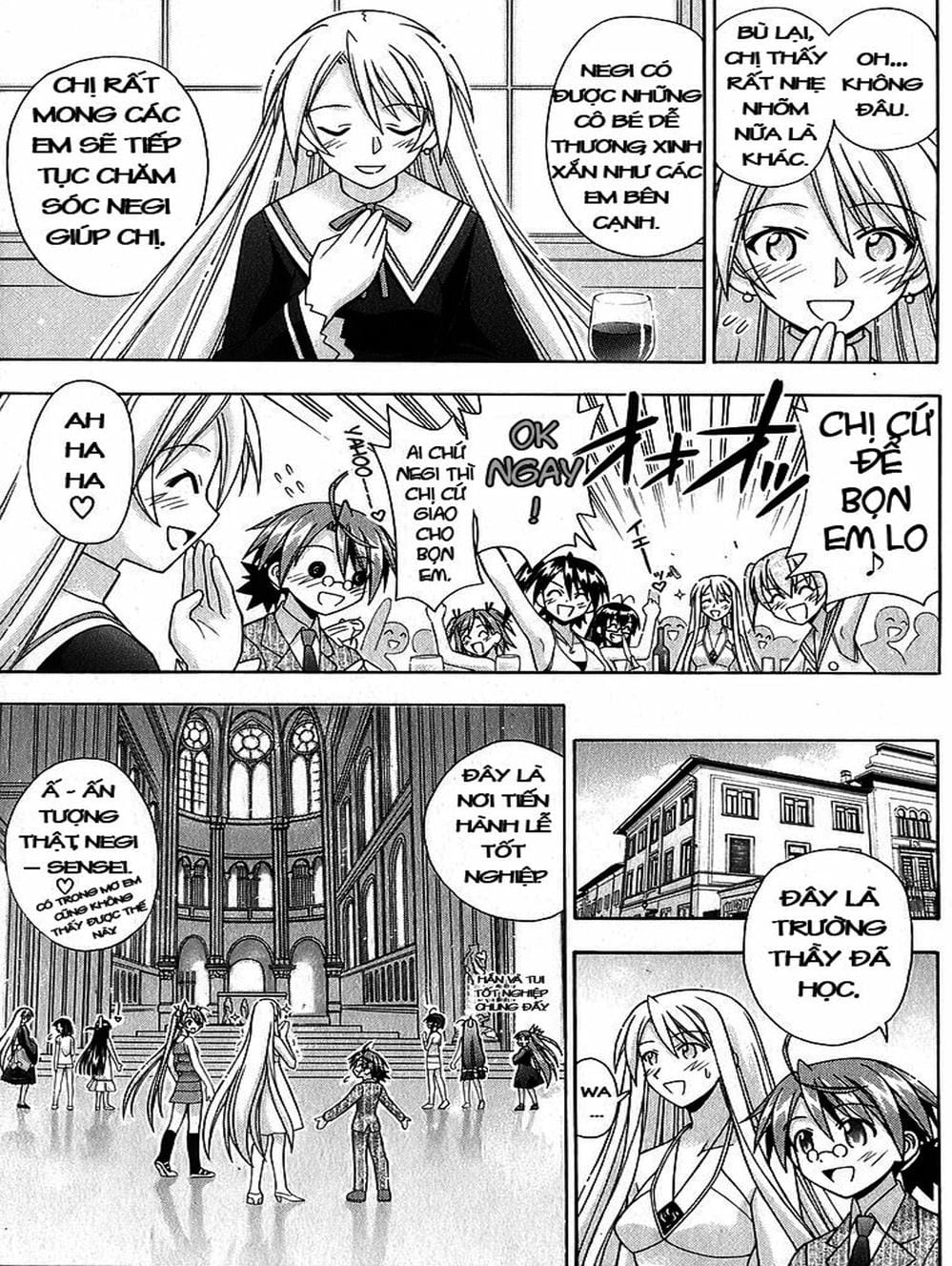 Truyện Tranh Pháp Sư Tí Hon Negima - Mahou Sensei Negima! trang 10