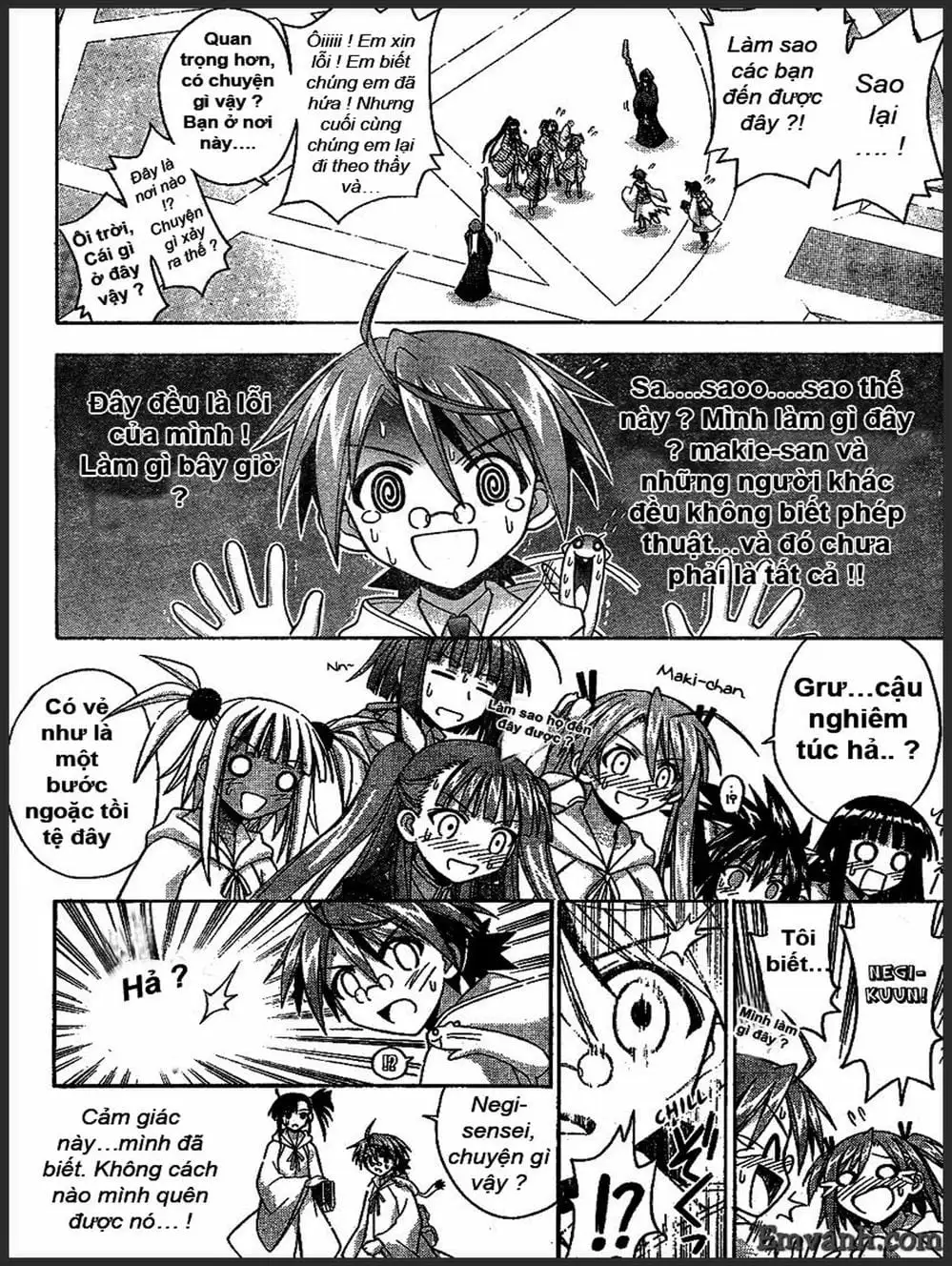 Truyện Tranh Pháp Sư Tí Hon Negima - Mahou Sensei Negima! trang 10