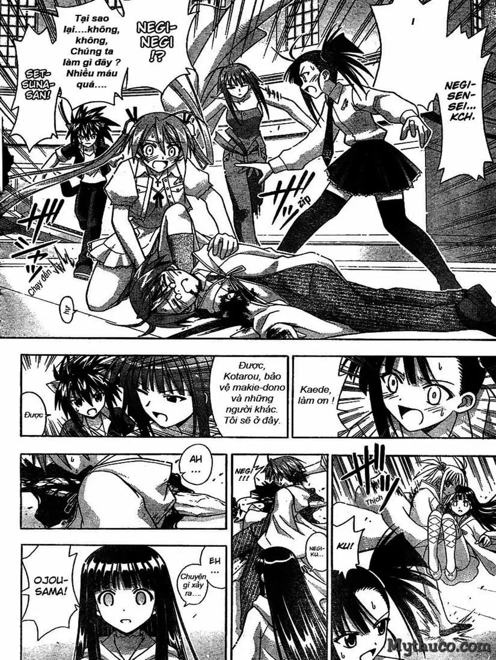 Truyện Tranh Pháp Sư Tí Hon Negima - Mahou Sensei Negima! trang 10