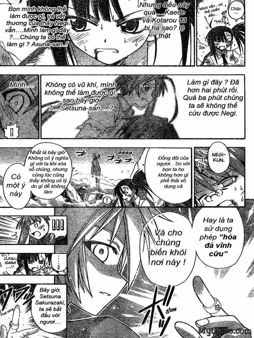 Truyện Tranh Pháp Sư Tí Hon Negima - Mahou Sensei Negima! trang 10