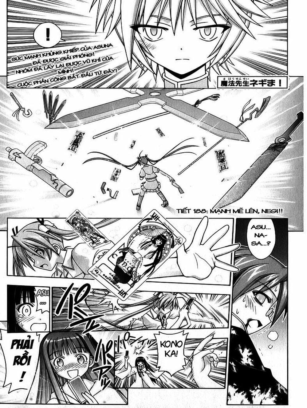 Truyện Tranh Pháp Sư Tí Hon Negima - Mahou Sensei Negima! trang 10