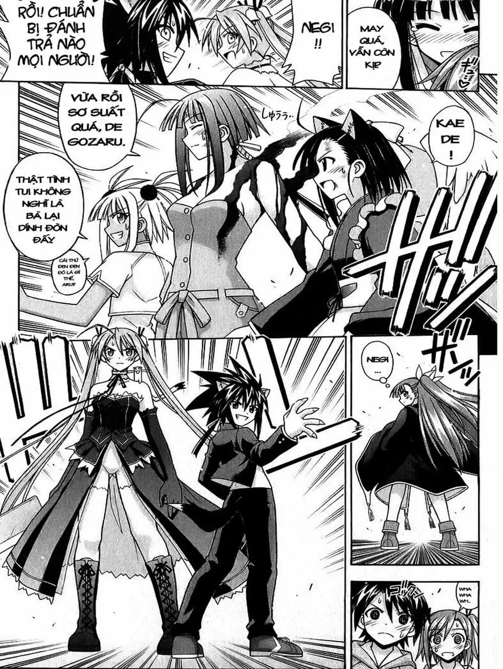 Truyện Tranh Pháp Sư Tí Hon Negima - Mahou Sensei Negima! trang 10