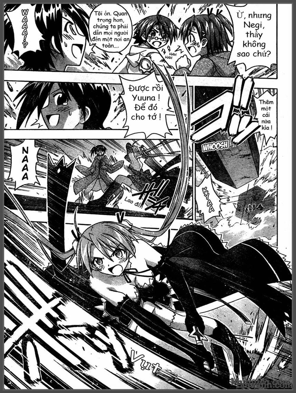 Truyện Tranh Pháp Sư Tí Hon Negima - Mahou Sensei Negima! trang 10