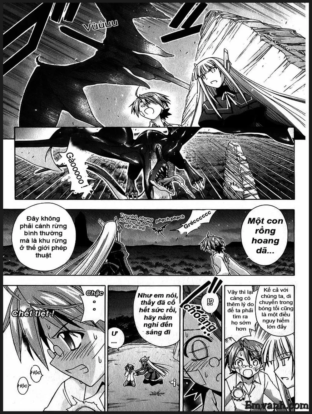 Truyện Tranh Pháp Sư Tí Hon Negima - Mahou Sensei Negima! trang 10