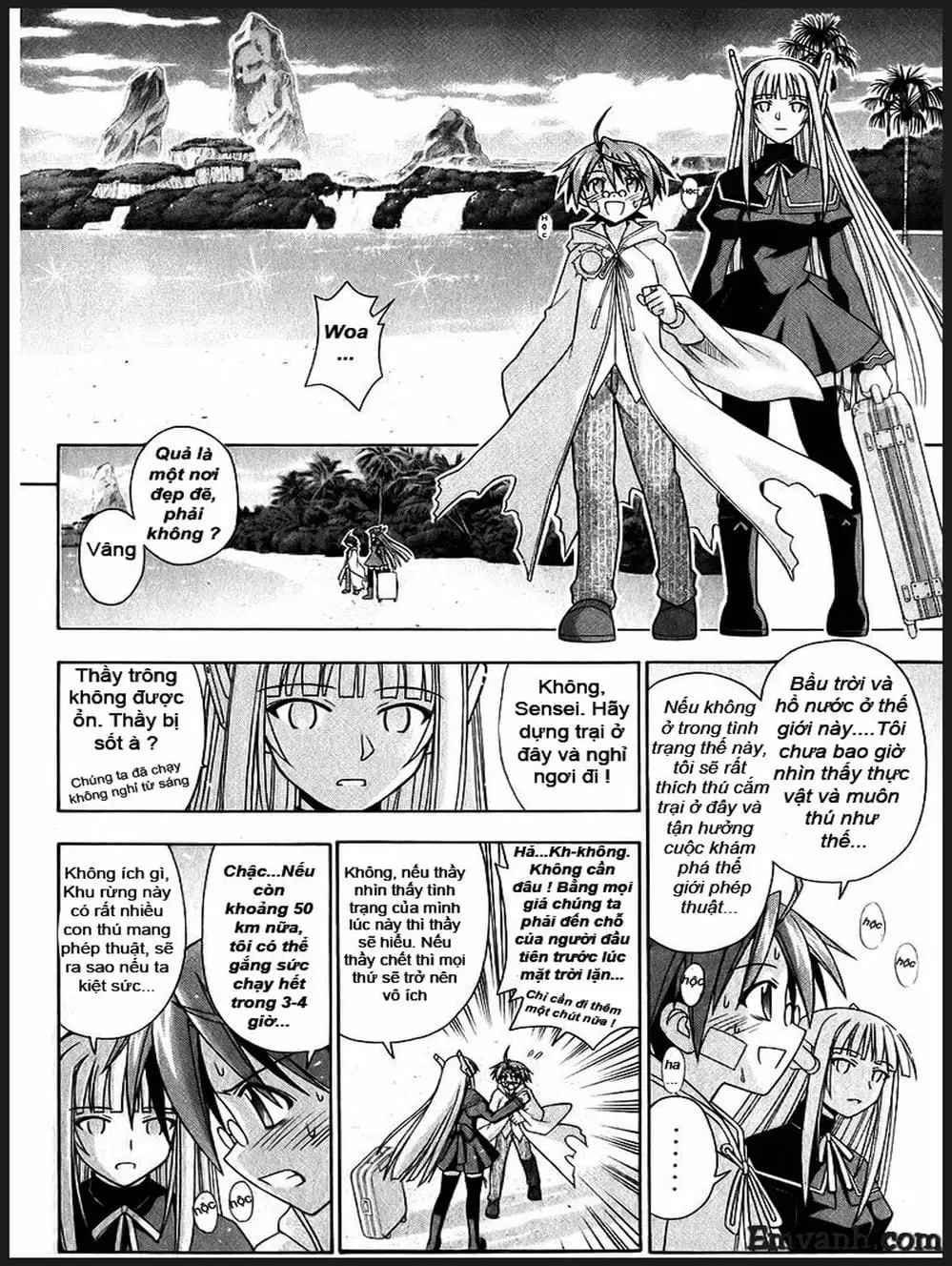 Truyện Tranh Pháp Sư Tí Hon Negima - Mahou Sensei Negima! trang 10