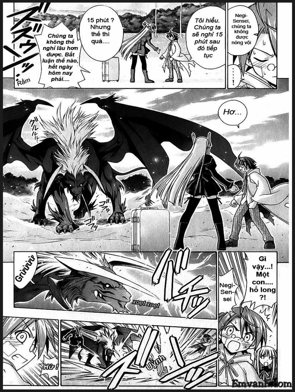 Truyện Tranh Pháp Sư Tí Hon Negima - Mahou Sensei Negima! trang 10