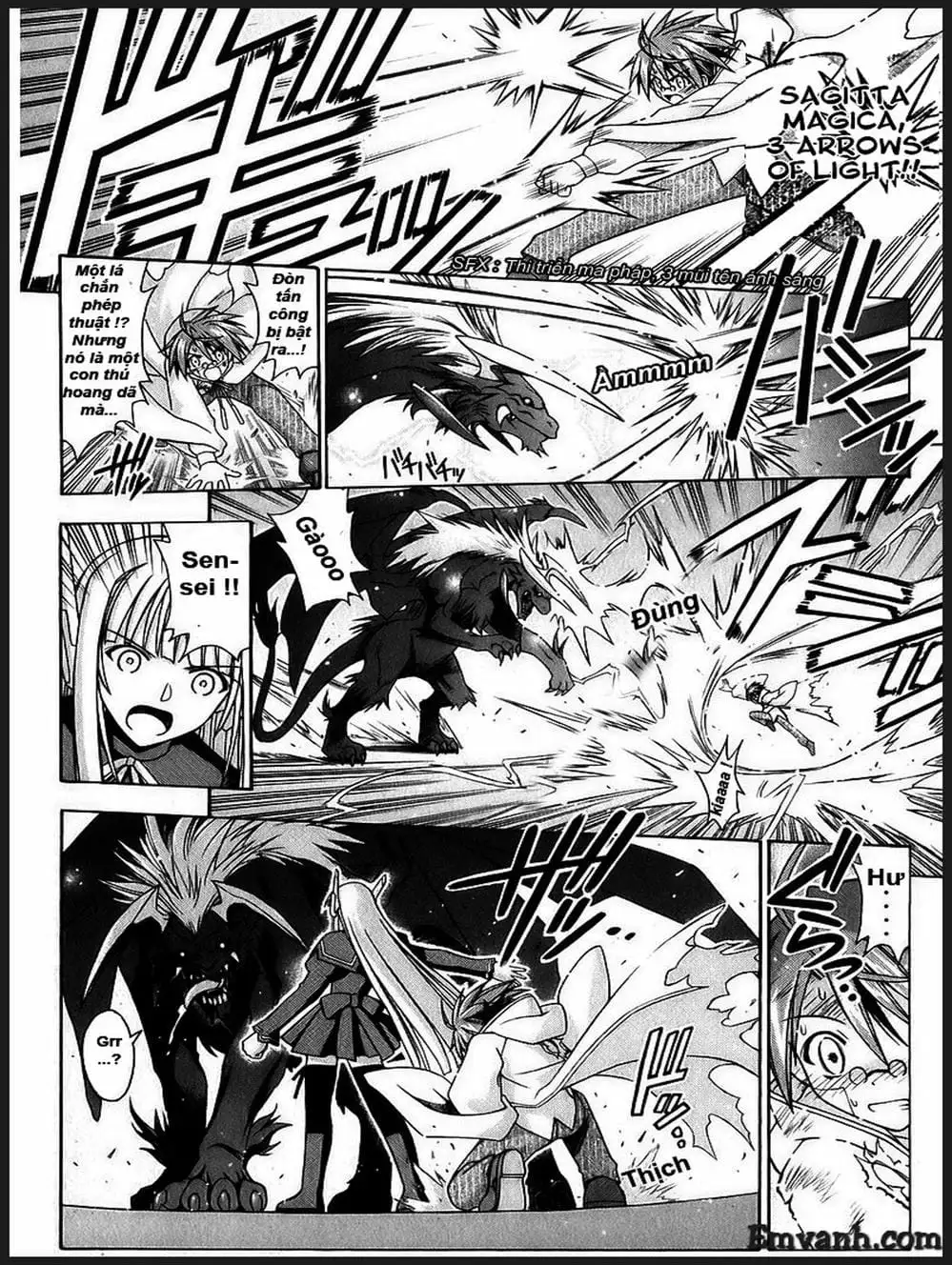 Truyện Tranh Pháp Sư Tí Hon Negima - Mahou Sensei Negima! trang 10