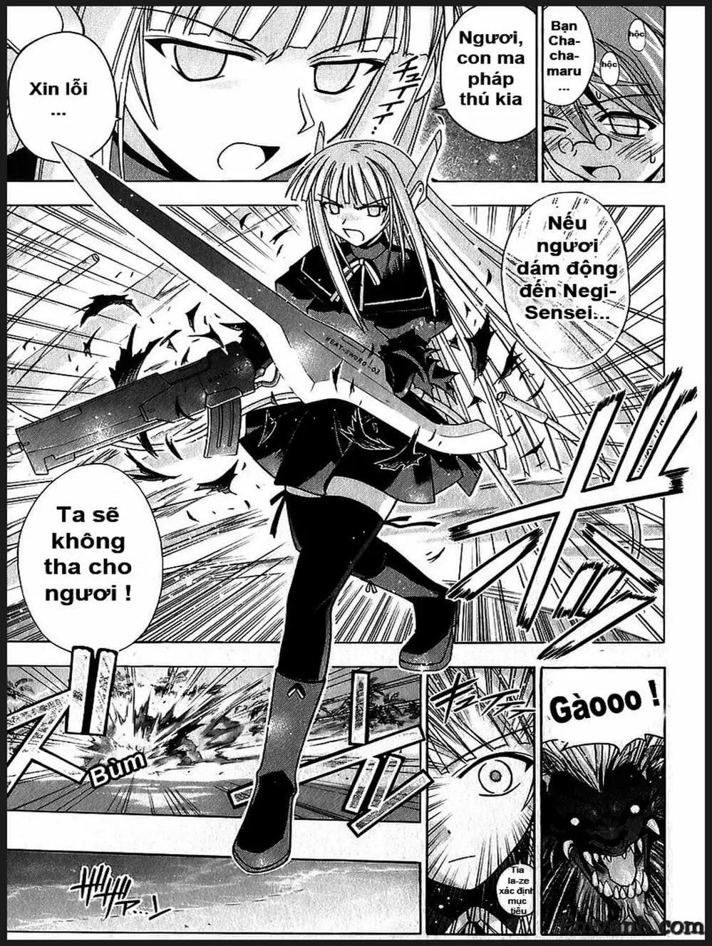 Truyện Tranh Pháp Sư Tí Hon Negima - Mahou Sensei Negima! trang 10