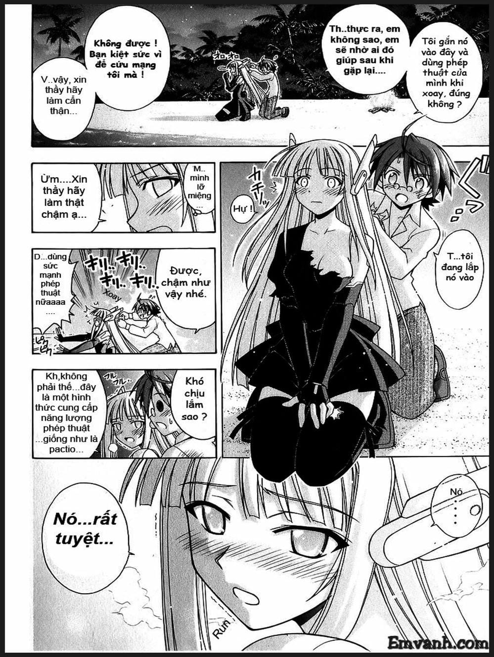 Truyện Tranh Pháp Sư Tí Hon Negima - Mahou Sensei Negima! trang 10