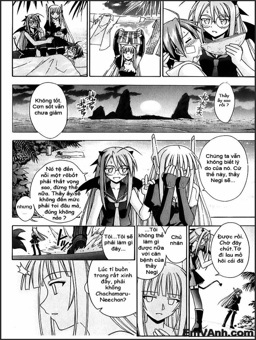 Truyện Tranh Pháp Sư Tí Hon Negima - Mahou Sensei Negima! trang 10