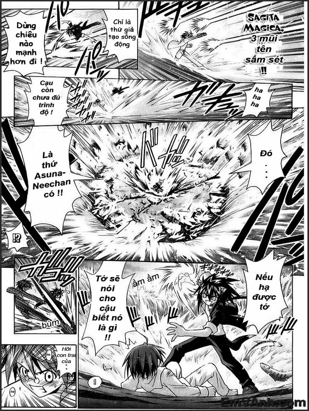 Truyện Tranh Pháp Sư Tí Hon Negima - Mahou Sensei Negima! trang 10