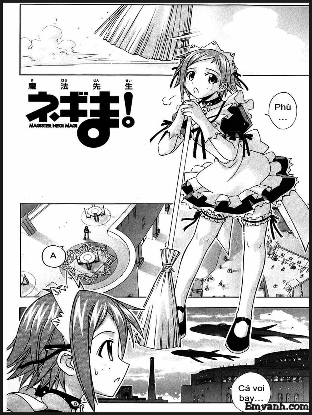Truyện Tranh Pháp Sư Tí Hon Negima - Mahou Sensei Negima! trang 10