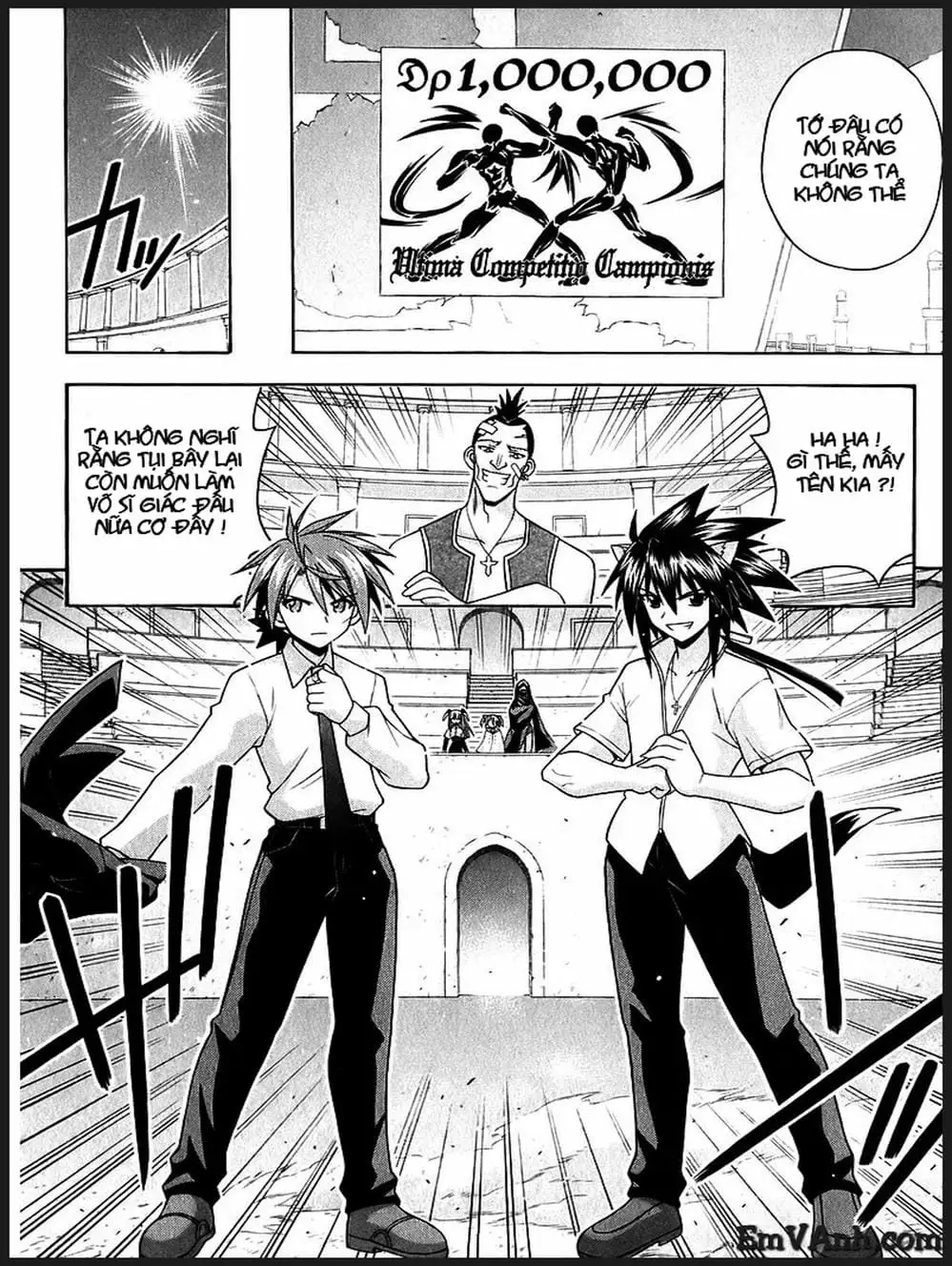 Truyện Tranh Pháp Sư Tí Hon Negima - Mahou Sensei Negima! trang 10