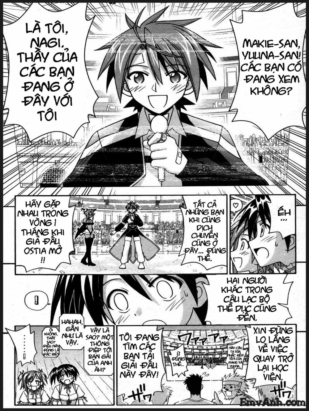 Truyện Tranh Pháp Sư Tí Hon Negima - Mahou Sensei Negima! trang 10