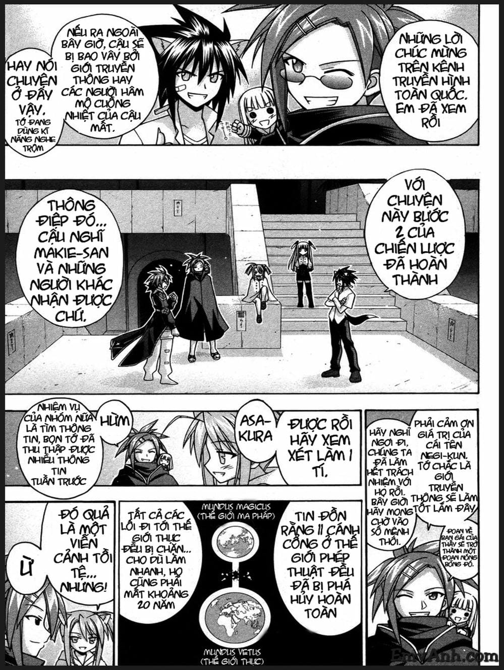 Truyện Tranh Pháp Sư Tí Hon Negima - Mahou Sensei Negima! trang 10