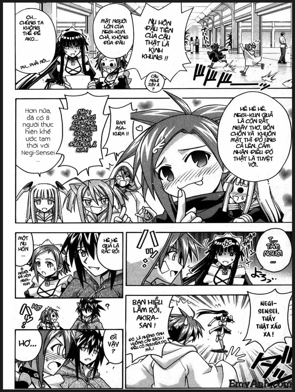Truyện Tranh Pháp Sư Tí Hon Negima - Mahou Sensei Negima! trang 10