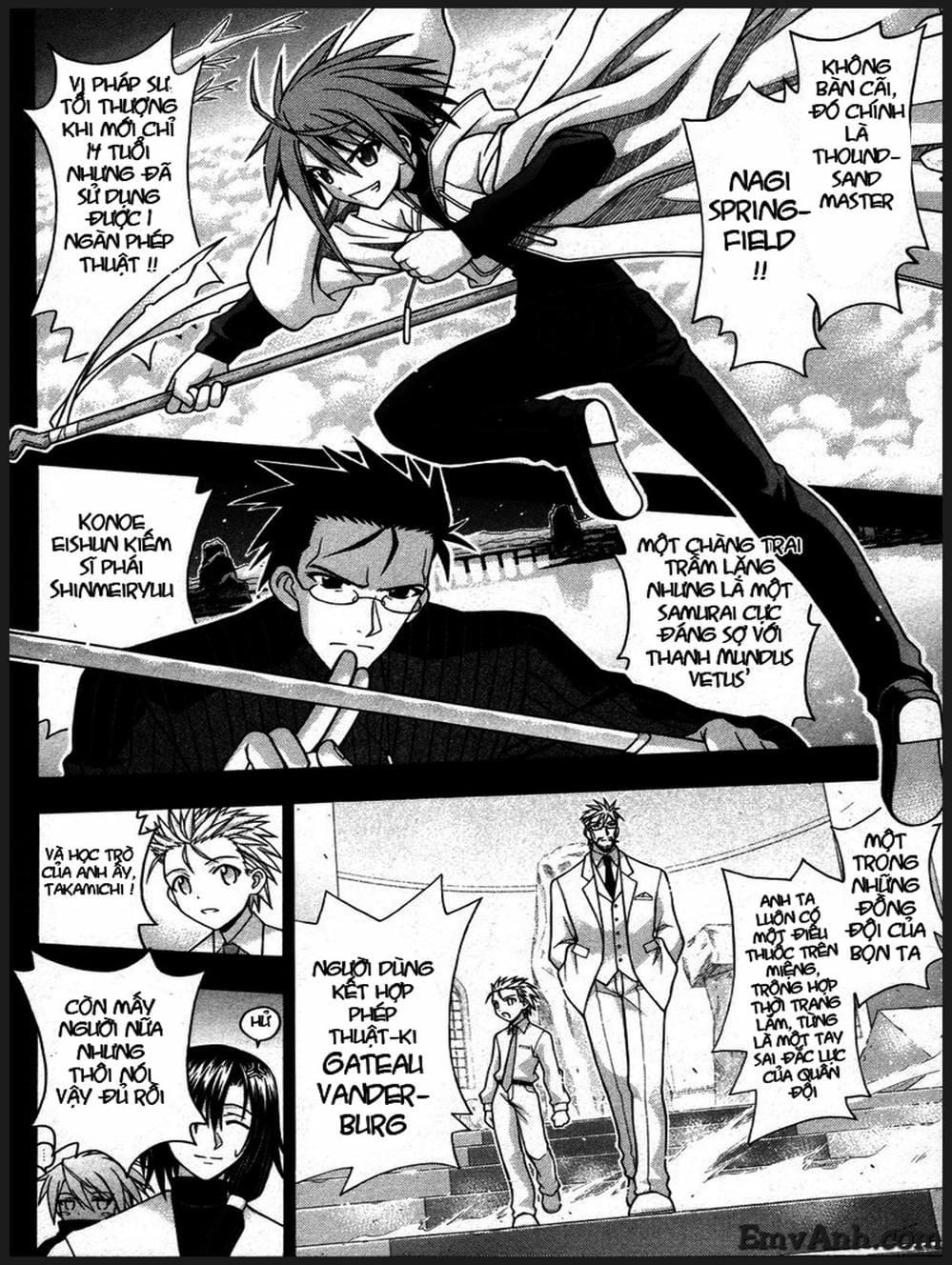 Truyện Tranh Pháp Sư Tí Hon Negima - Mahou Sensei Negima! trang 10