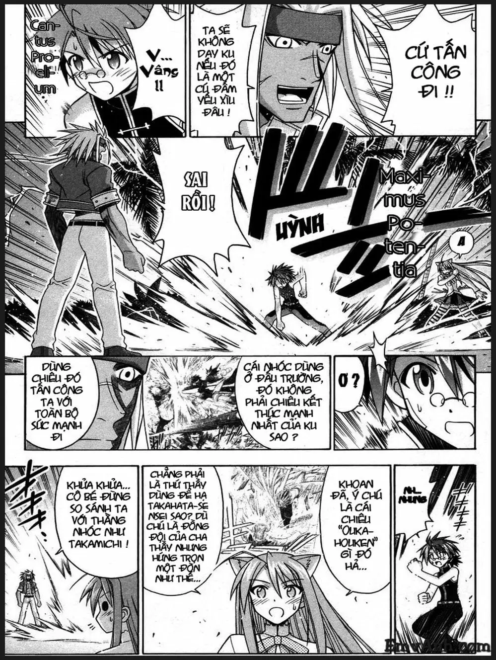 Truyện Tranh Pháp Sư Tí Hon Negima - Mahou Sensei Negima! trang 10