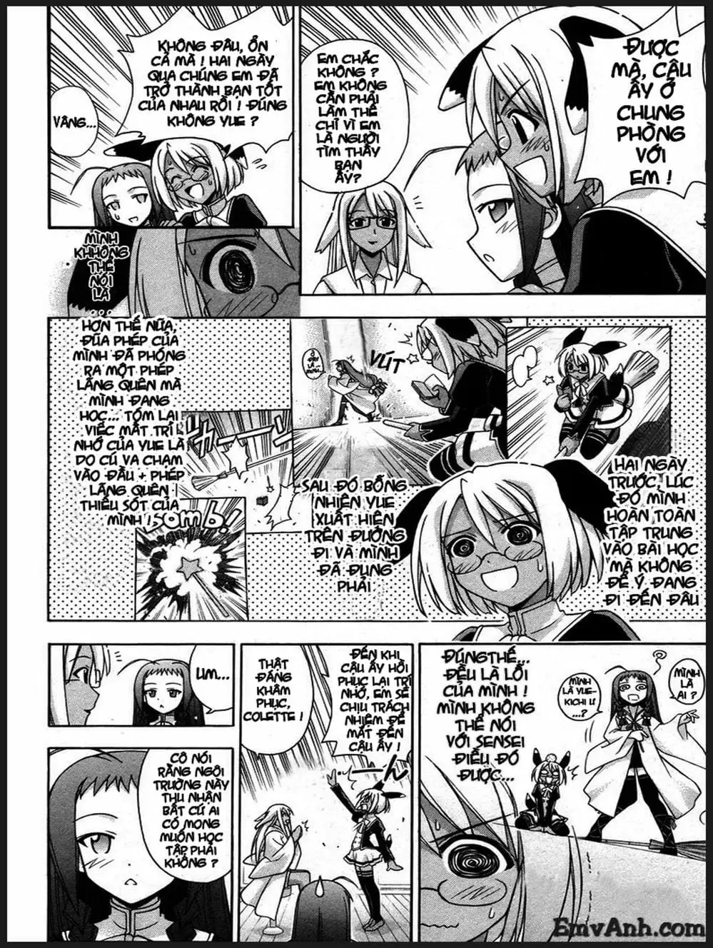 Truyện Tranh Pháp Sư Tí Hon Negima - Mahou Sensei Negima! trang 10