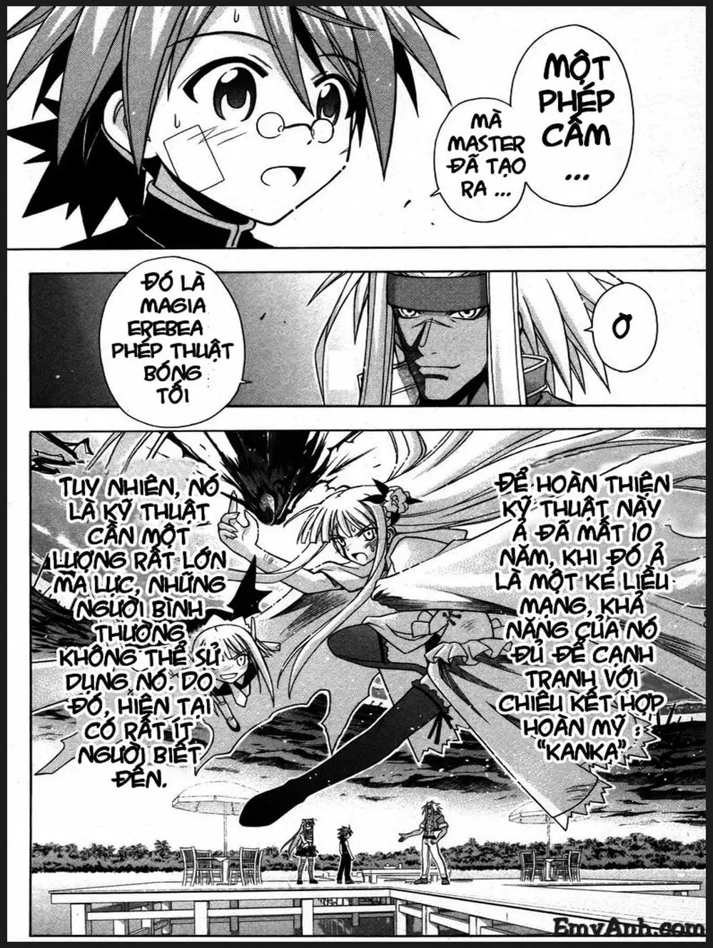 Truyện Tranh Pháp Sư Tí Hon Negima - Mahou Sensei Negima! trang 10