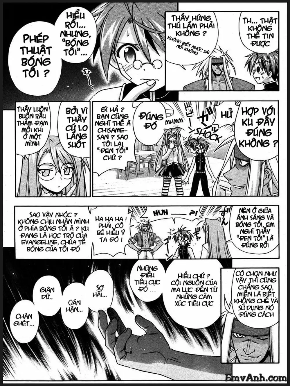Truyện Tranh Pháp Sư Tí Hon Negima - Mahou Sensei Negima! trang 10