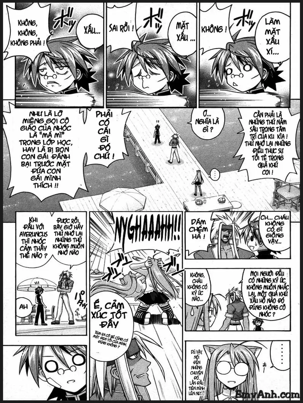 Truyện Tranh Pháp Sư Tí Hon Negima - Mahou Sensei Negima! trang 10
