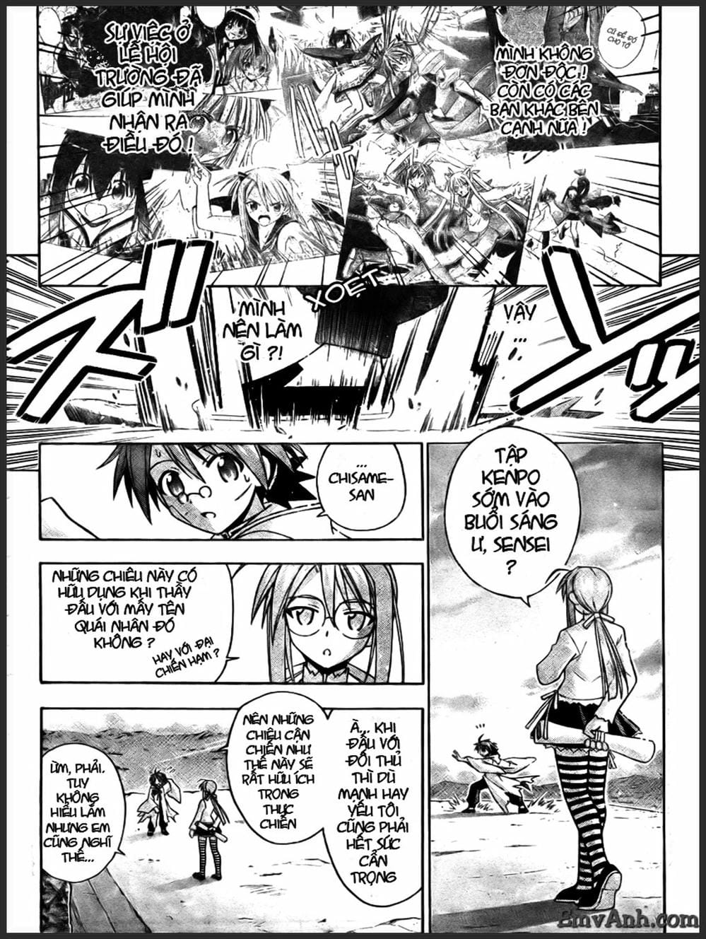 Truyện Tranh Pháp Sư Tí Hon Negima - Mahou Sensei Negima! trang 10
