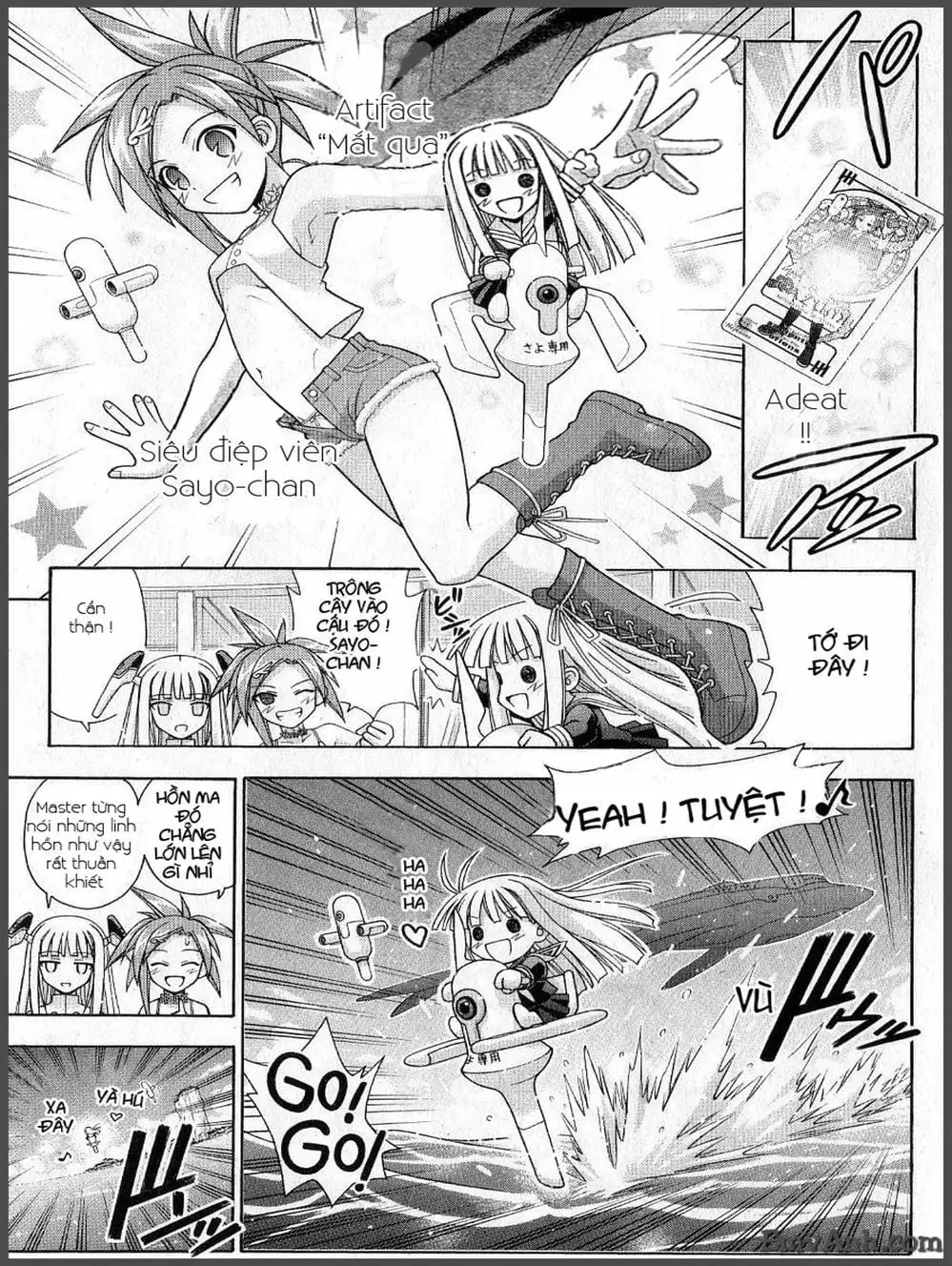 Truyện Tranh Pháp Sư Tí Hon Negima - Mahou Sensei Negima! trang 10