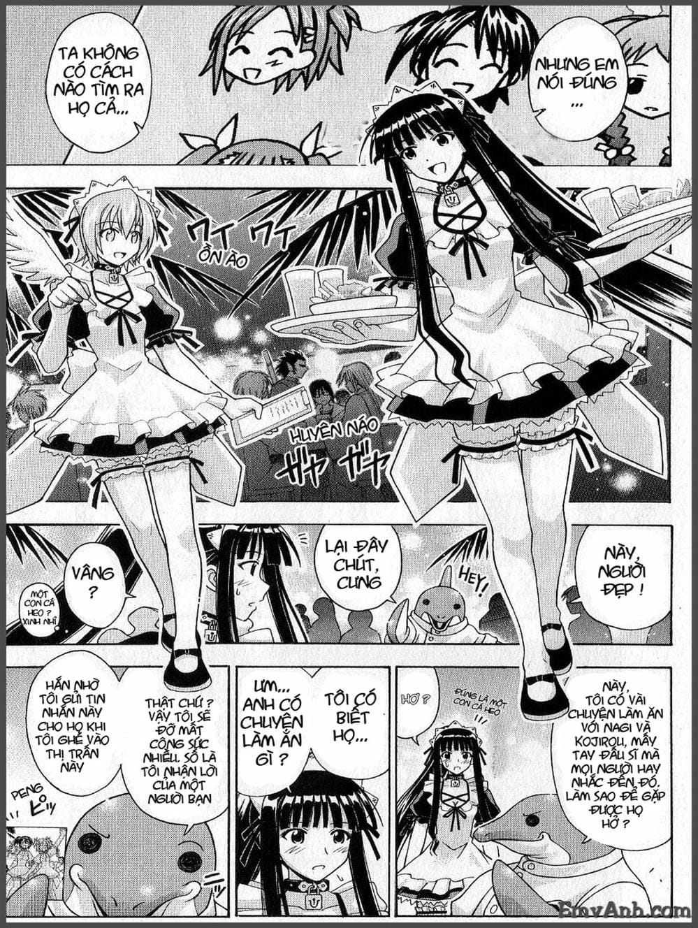 Truyện Tranh Pháp Sư Tí Hon Negima - Mahou Sensei Negima! trang 10