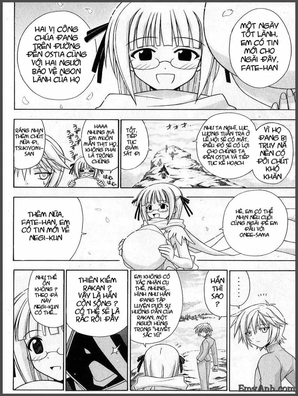 Truyện Tranh Pháp Sư Tí Hon Negima - Mahou Sensei Negima! trang 10