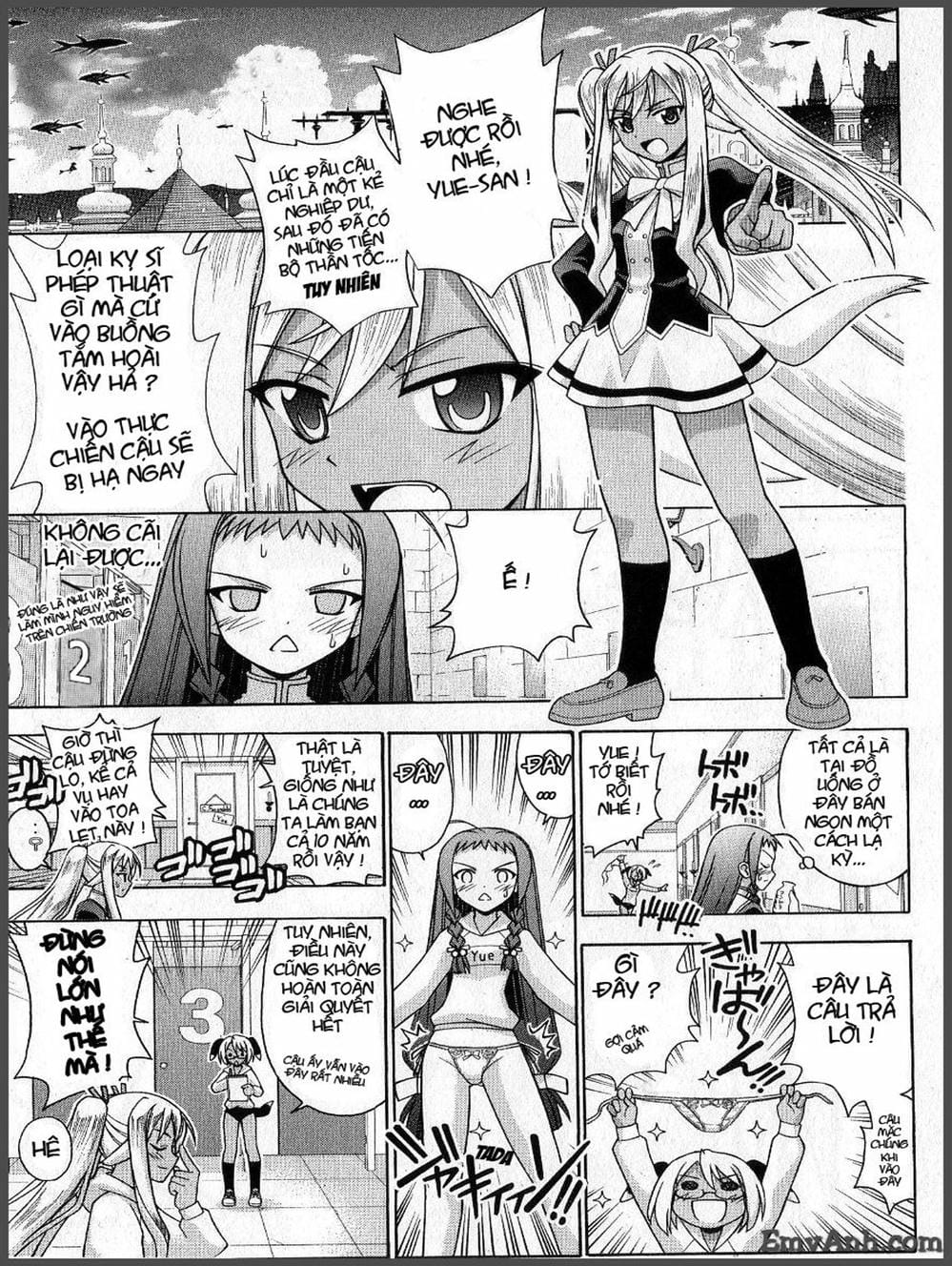 Truyện Tranh Pháp Sư Tí Hon Negima - Mahou Sensei Negima! trang 10