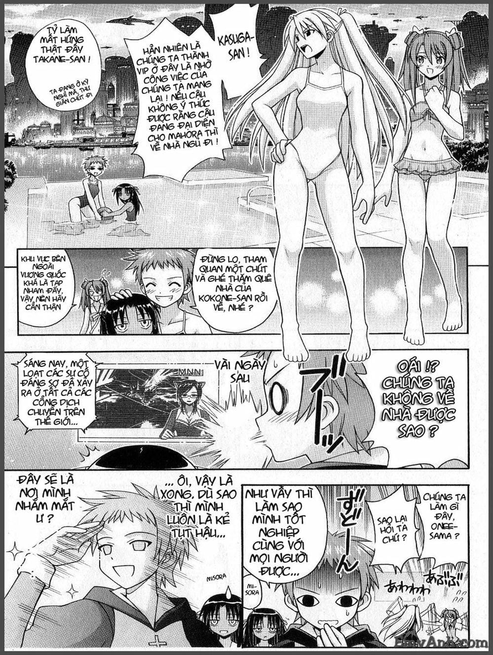 Truyện Tranh Pháp Sư Tí Hon Negima - Mahou Sensei Negima! trang 10