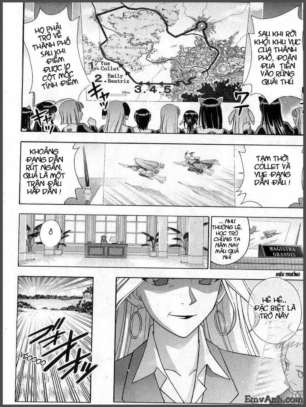 Truyện Tranh Pháp Sư Tí Hon Negima - Mahou Sensei Negima! trang 10