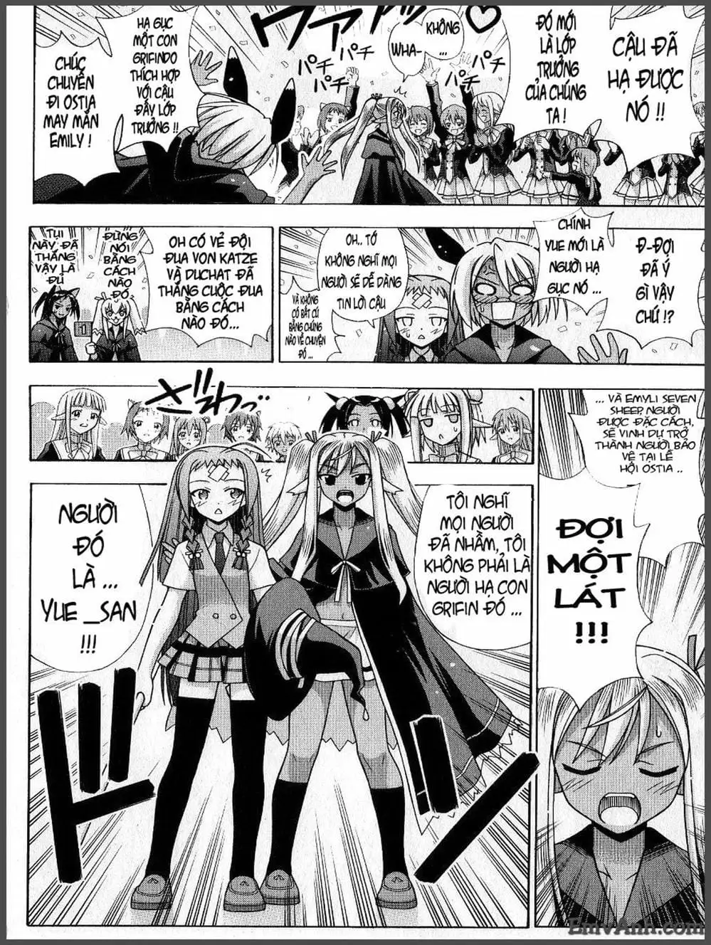 Truyện Tranh Pháp Sư Tí Hon Negima - Mahou Sensei Negima! trang 10