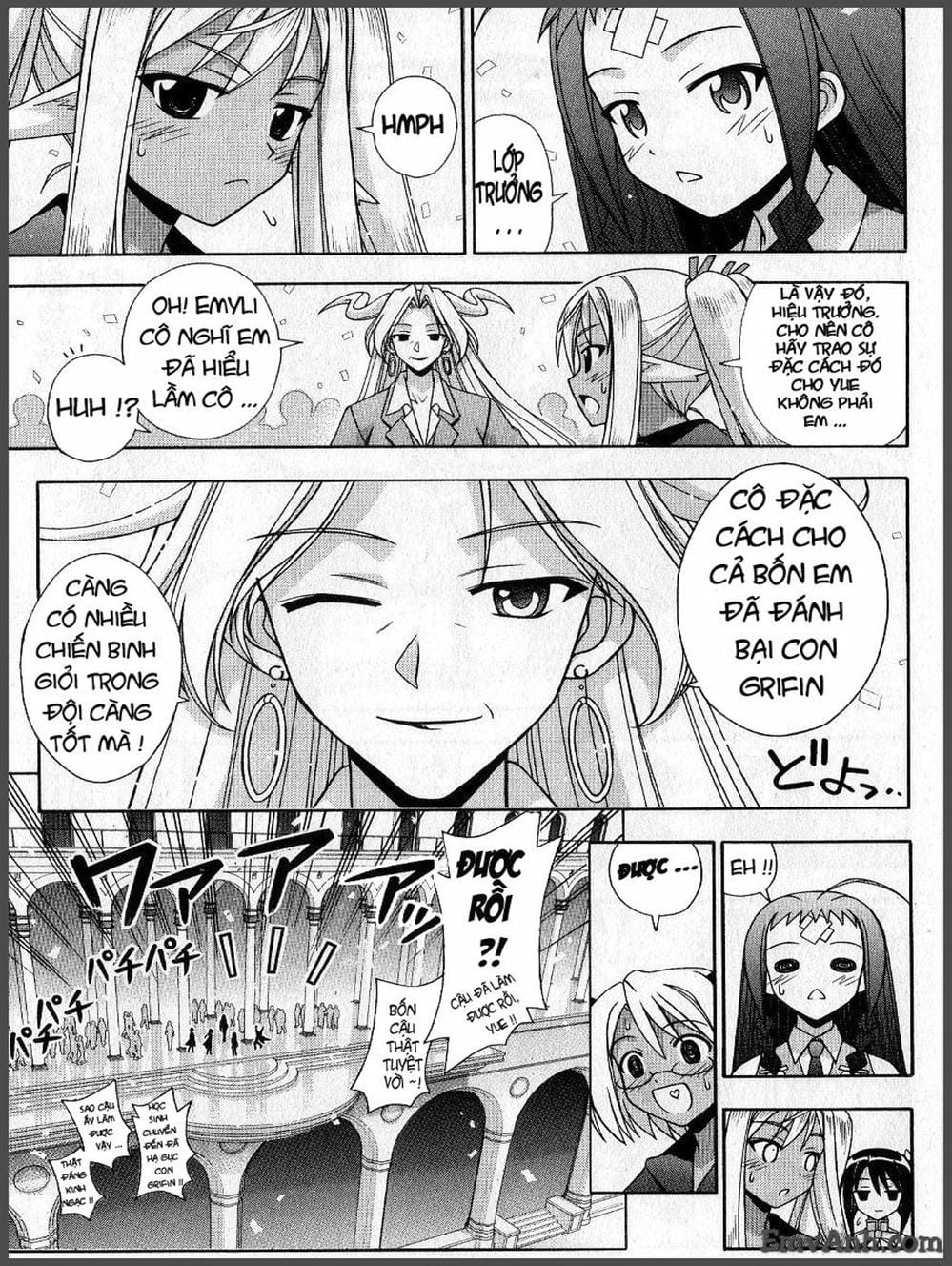 Truyện Tranh Pháp Sư Tí Hon Negima - Mahou Sensei Negima! trang 10