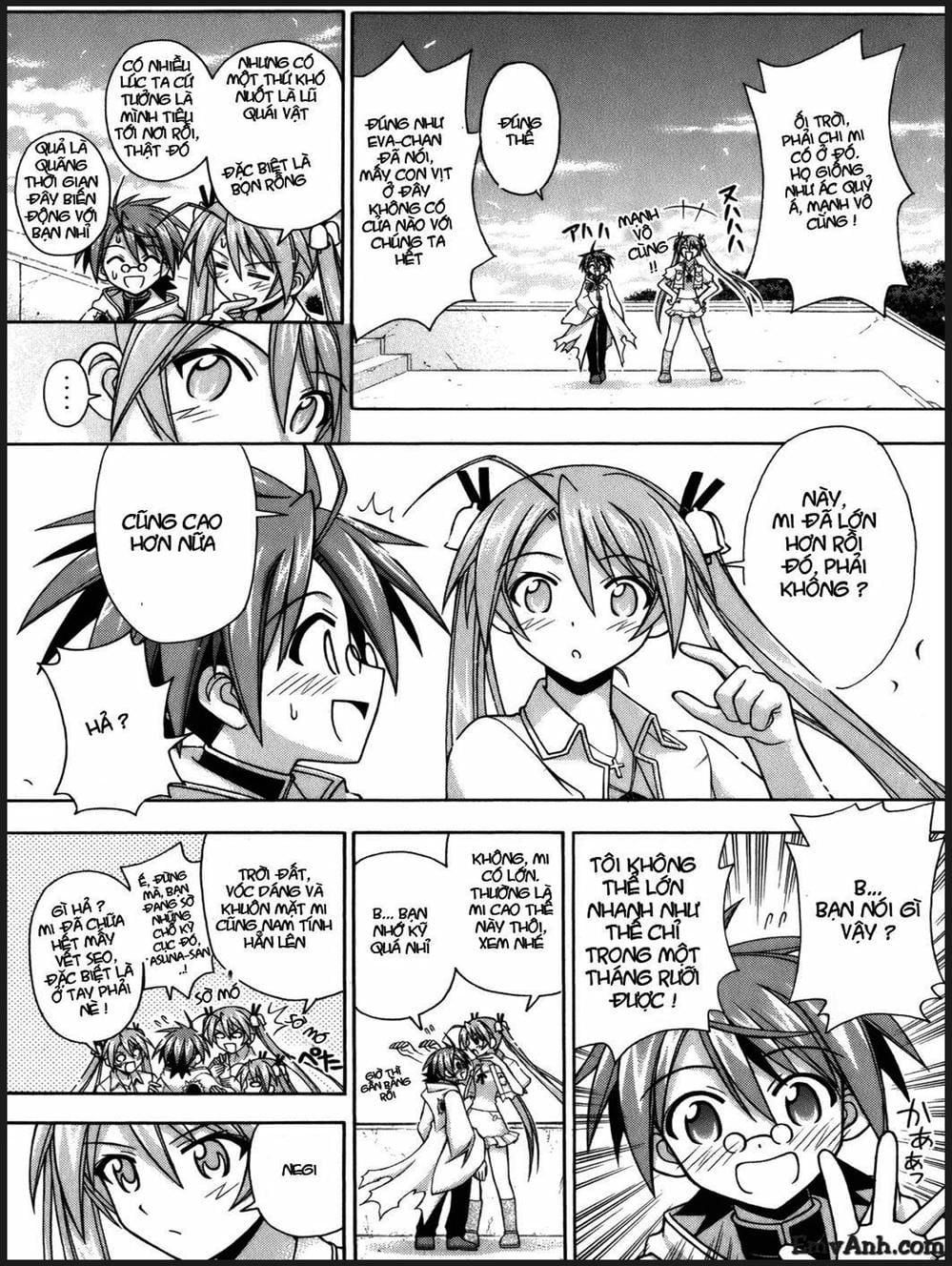 Truyện Tranh Pháp Sư Tí Hon Negima - Mahou Sensei Negima! trang 10
